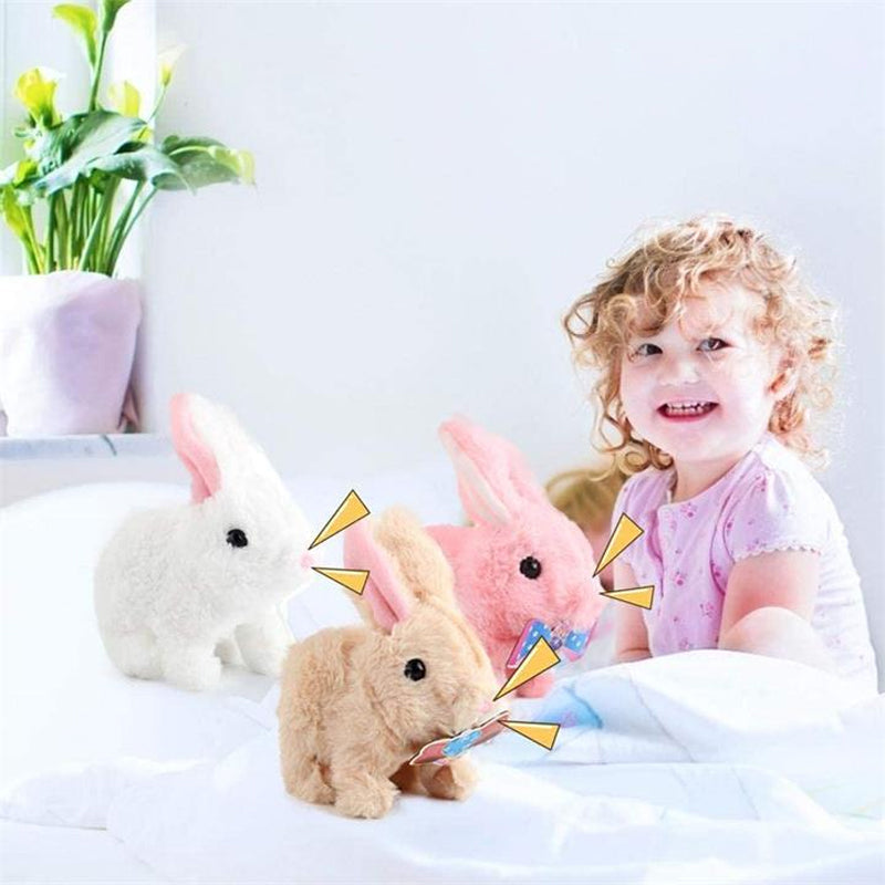 Kletshuts™ InteractiveBunny: Interaktiv Plysj Utstoppet Kaninleketøy