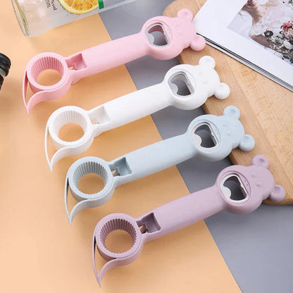 Globetrek° BottleOpener 1+1 GRATIS: 4-i-1 Multifunksjonell Flaskeåpner
