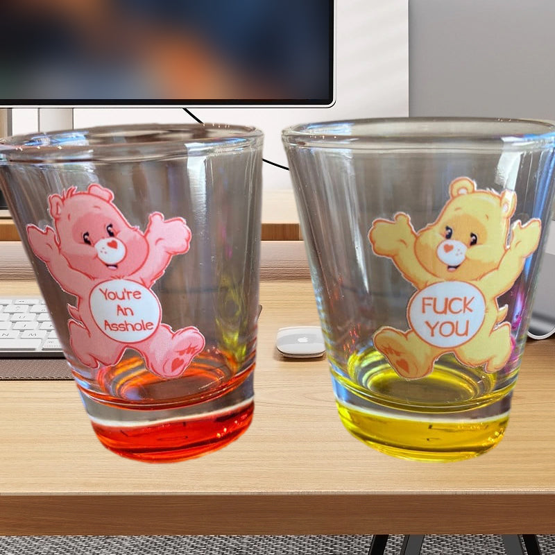 Globetrek° BearGlass - Swear Bear-Glas