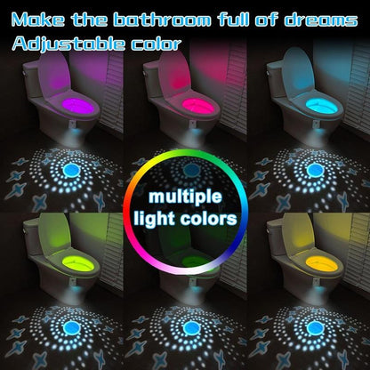 Ledsen™ ToiletLight: Bevegelsessensor Toalett Nattlys