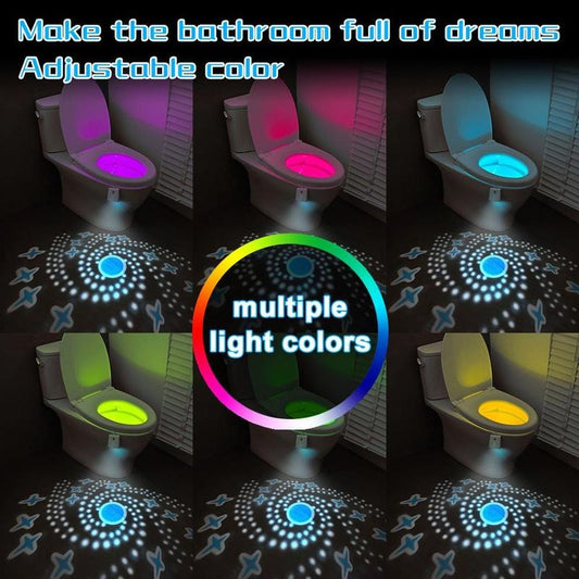 Ledsen™ ToiletLight: Bevegelsessensor Toalett Nattlys