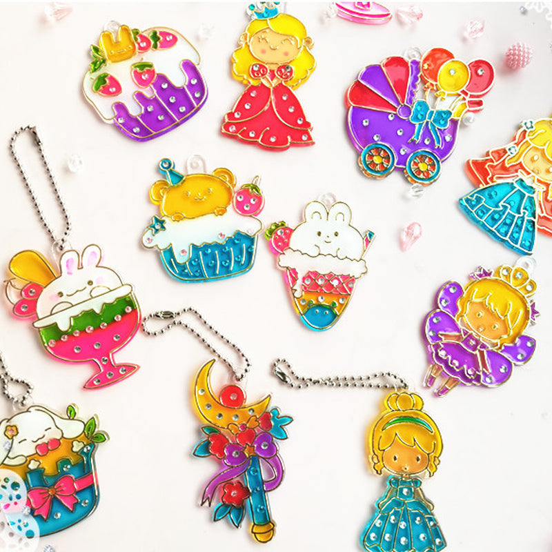 Kletshuts™ CrystalCraft: DIY Krystallgelatin Kreativt Malesett