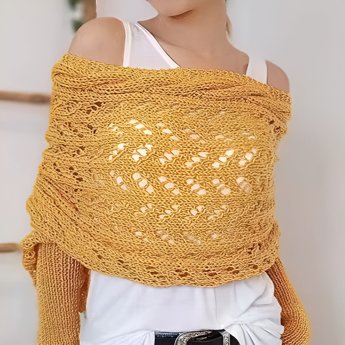 Icone™ ScarfSweater: Stilfull 2-i-1 Konvertibel Varm Skjerfgenser