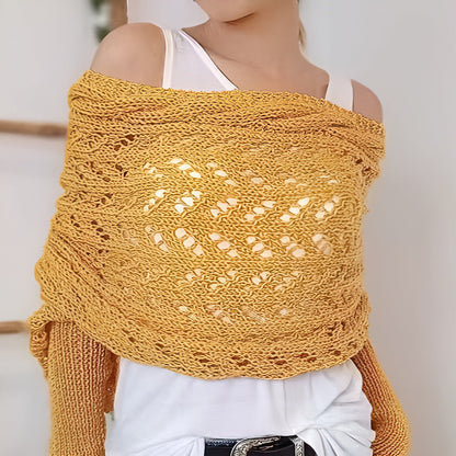 Icone™ ScarfSweater: Stilfull 2-i-1 Konvertibel Varm Skjerfgenser