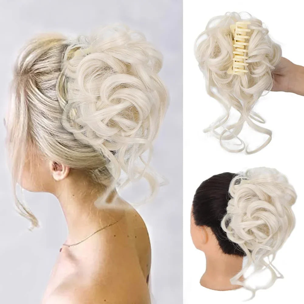 Rose® CurlyBun: Øyeblikkelig Krøllet Knute Hårklemme