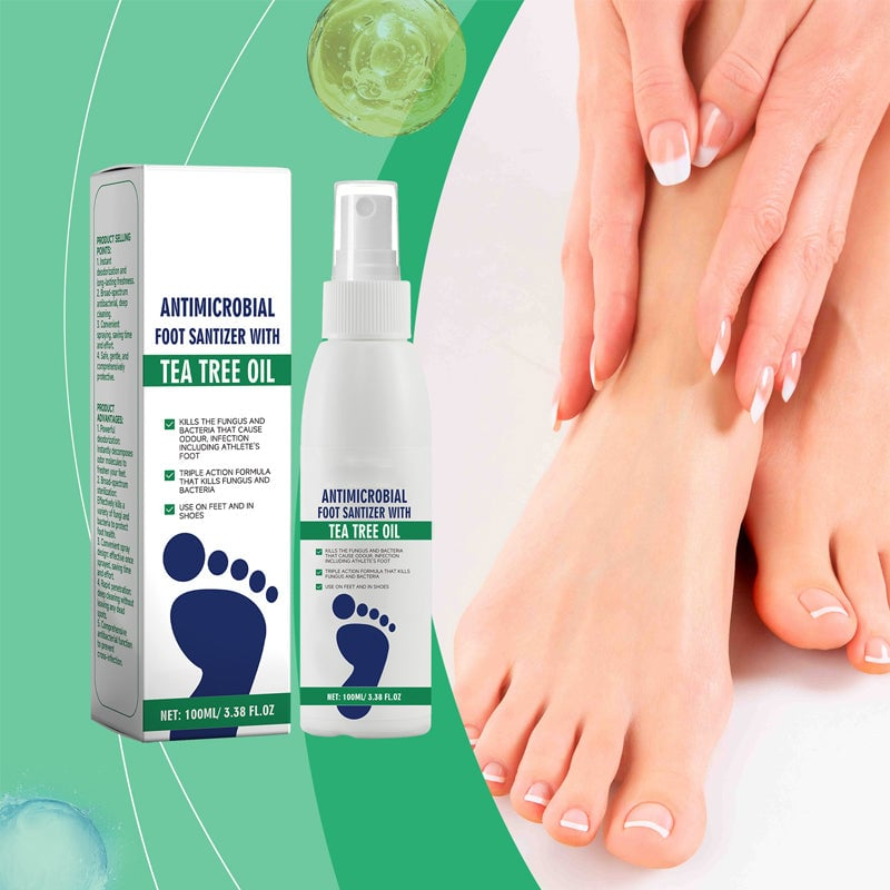 FootCare 1+1 GRATIS: Antimikrobiell Dyp Hydrering Fotpleiespray