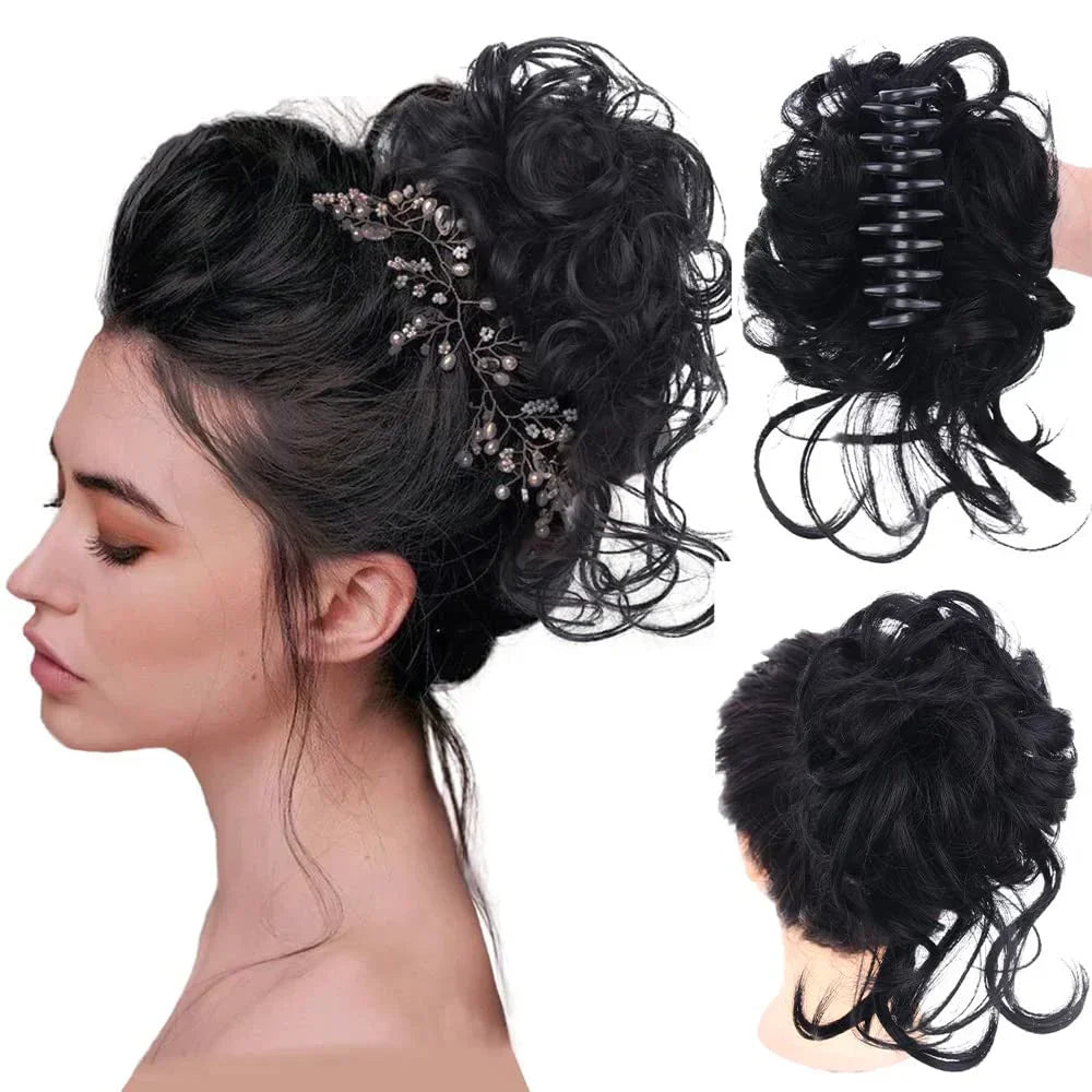 Rose® CurlyBun: Øyeblikkelig Krøllet Knute Hårklemme