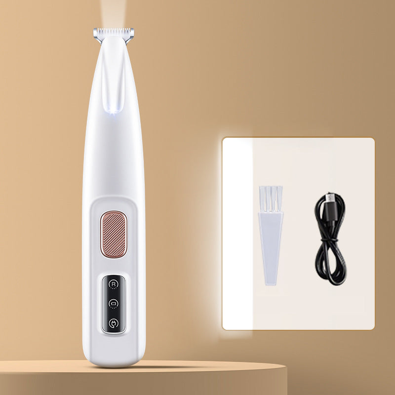 DogCatFri™ PetTrimmer: Kjæledyr Hår Trimmer Med LED-Lys