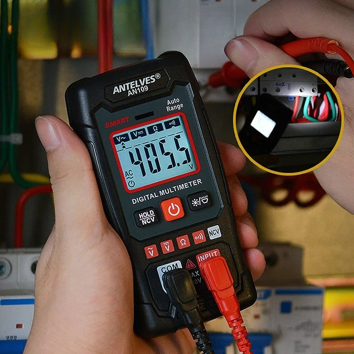 VoltageMultimeter - Høy Presisjon Spenning Og Frekvens Digital Multimeter Tester