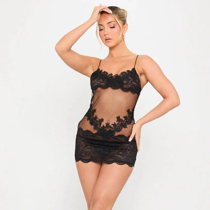 Icone™ LingerieSet 1+1 GRATIS - Broderet Ren Blonder Elegance Lingeri Sæt