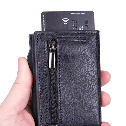 Icone™ CardHolder: Automatisk Slank Pop-up Kortholder Og Lommebok
