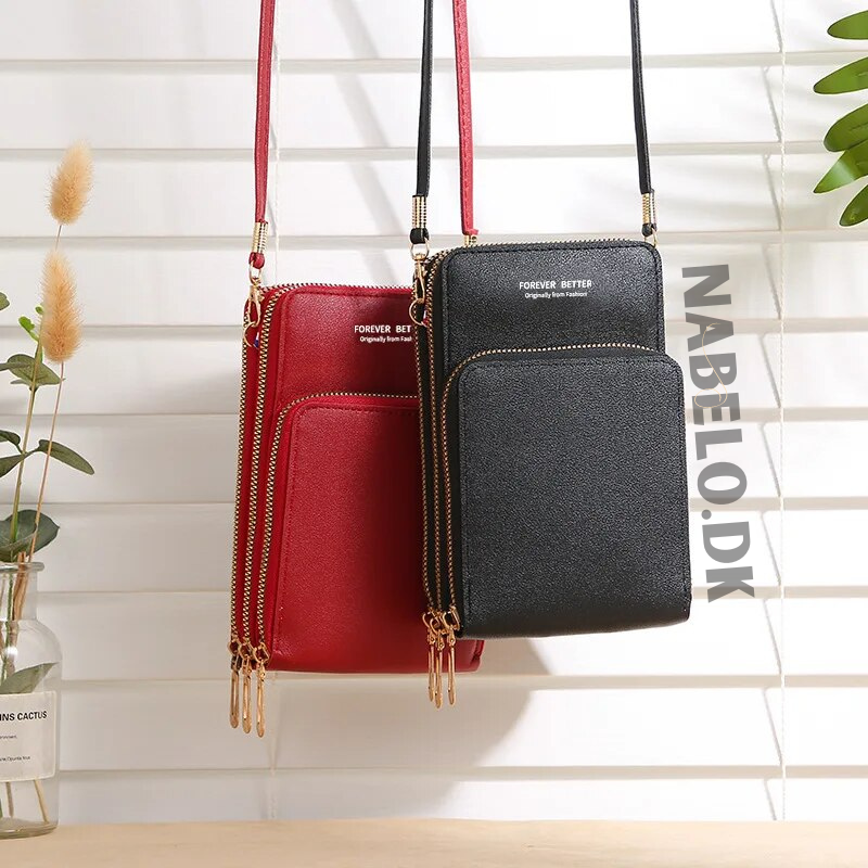 Icone™ PetiteBag - Mini Skinn Crossbody Budbringerveske