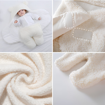 Kletshuts™ BabySwaddle: Ultra-Blød Sikker Baby Svøbe Sovepose