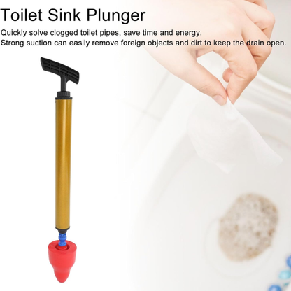 Globetrek° ToiletPlunger: Højtryks Toilet Plunger Fjernelse Afløbsstop