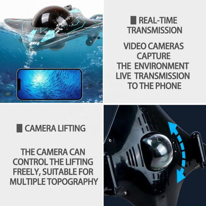 SeaDrone - App Styret Real-Time Visning Underwater Drone Kamera