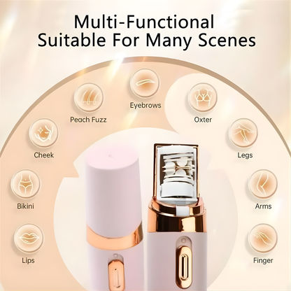 HairRemover: Oppladbar Epilator Smertefri Elektrisk Hårfjerner