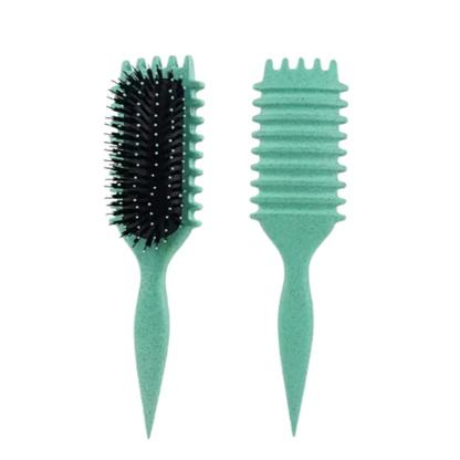 Rose® CurlBrush 1+1 GRATIS: Anti-Frizz Børster Hårstyling Krøllebørste