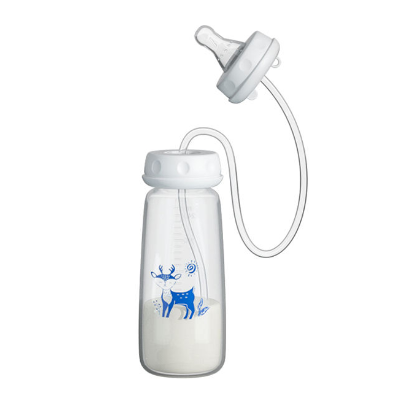 Kletshuts™ BabyBottle: Håndfri Nem-Fodrings Babyflaske Sæt