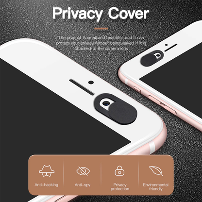 CameraCover™ 1+1 SETT GRATIS - Ultra Tynn Kamera Linse Slider Personvern Dekningssett