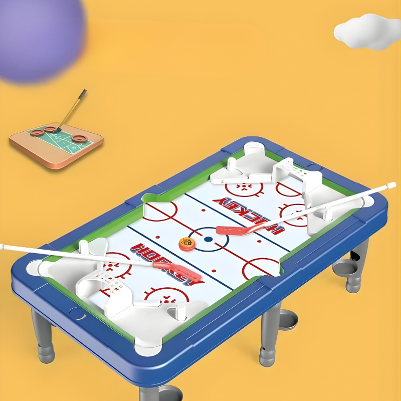 Kletshuts™ MiniArena: Ultimat 6-I-1 Bærbart Mini Arena Underholdningsbrett
