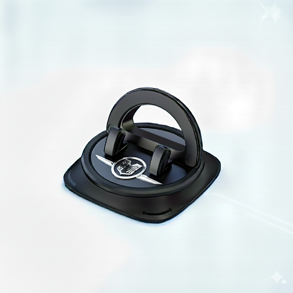 Holder360° MobileHolder: Sklisikker Dashboard Mobilholder Med 360° Rotasjon