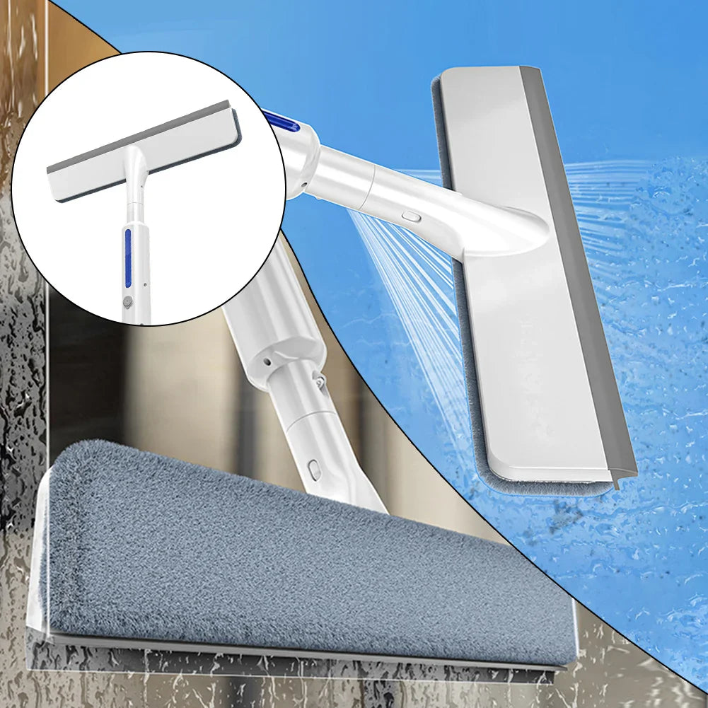 Cleaner Pro° WindowCleaner: Dual Sided Kan utvides Vindusrengjøringsmiddel