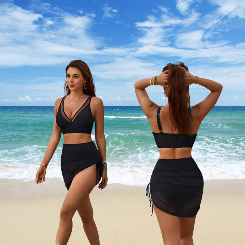 Icone™ BikiniSet: Komfortabelt og stilfullt badetøy i mesh 2-delt sett