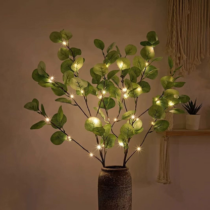 Ledsen™ LeafDecor 1+1 GRATIS - Stilfuld Oplyst Kunstig Blad Dekoration