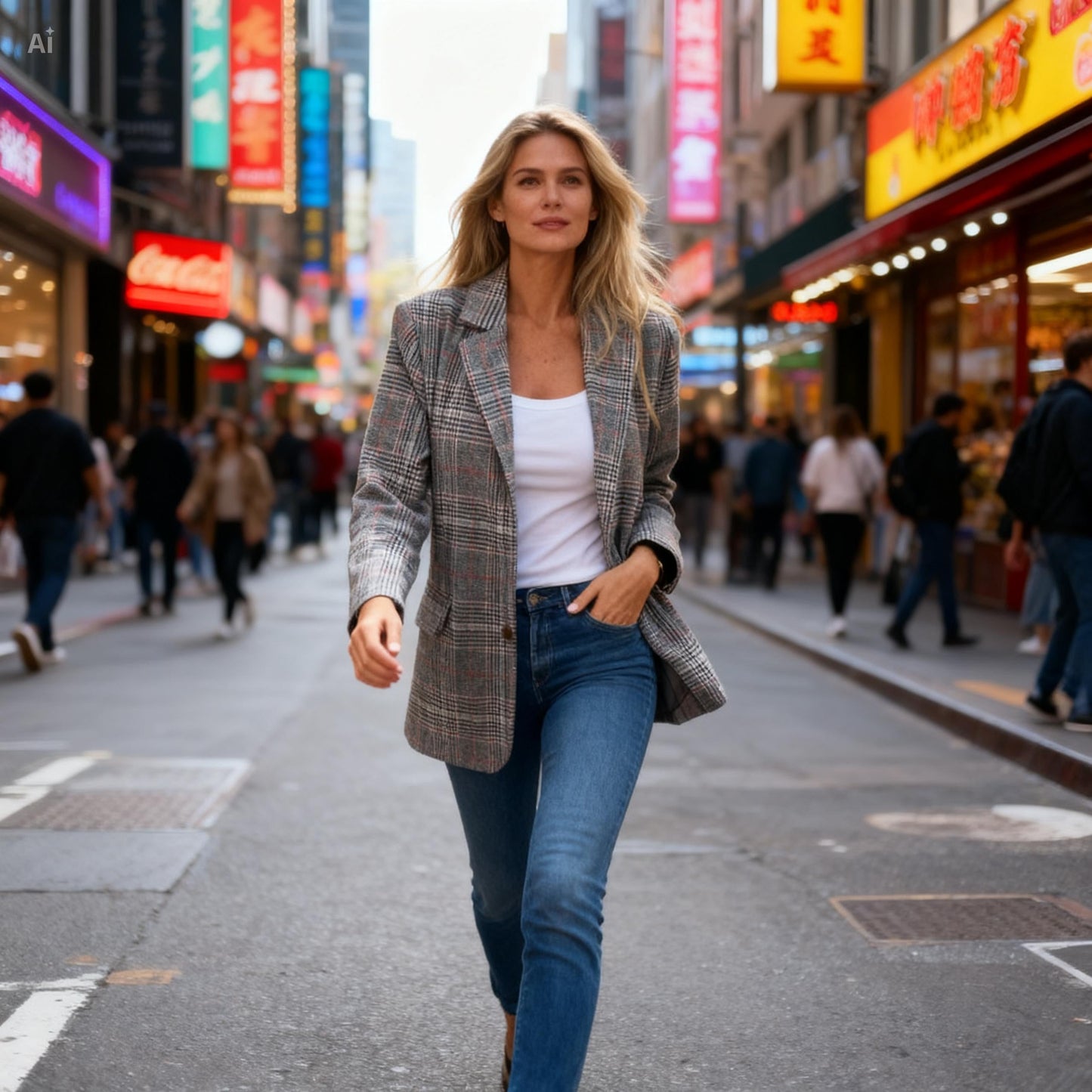 Icone™ LapelBlazer: Kvinders Stilfulde Afslappet Revers Blazer
