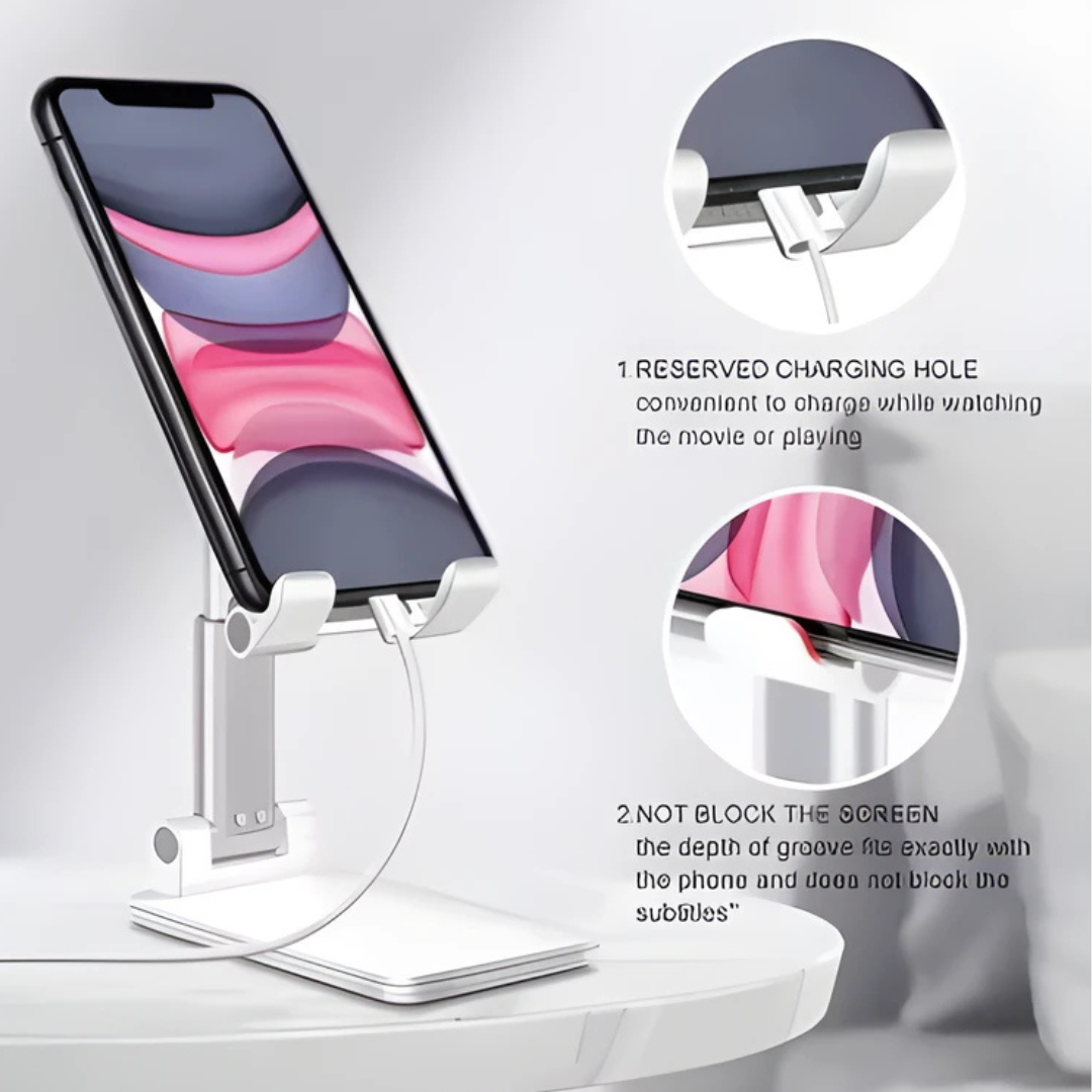 Holder360° PhoneStand 1+1 GRATIS: Universalt nettbrett- og telefonstativ
