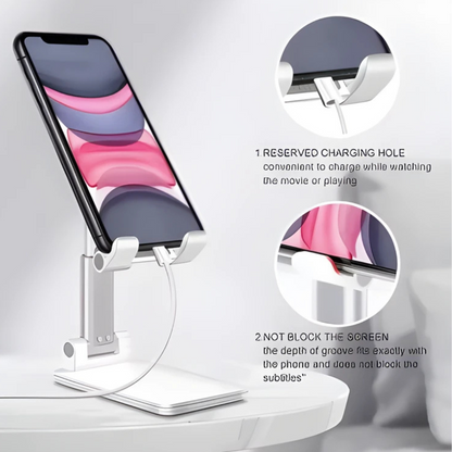 Holder360° PhoneStand 1+1 GRATIS: Universalt nettbrett- og telefonstativ