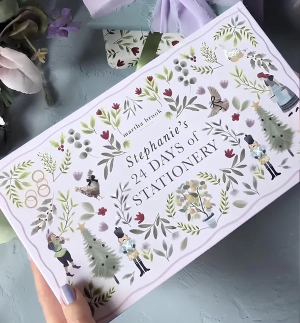 StationeryCalendar - 24 Dager Overraskelse Papirvarer Adventskalender