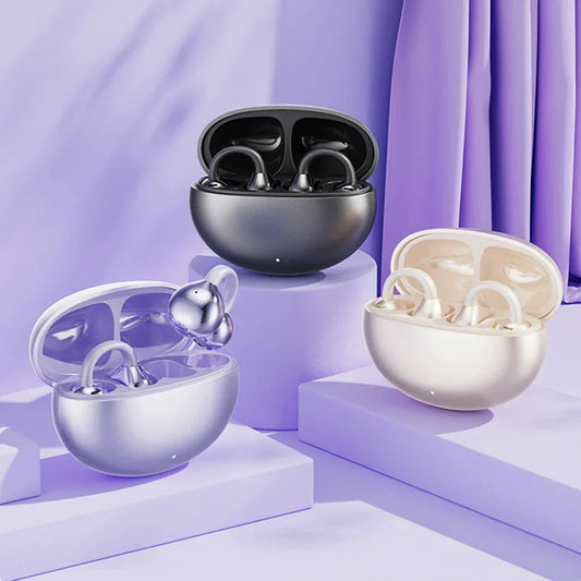 Clip-OnEarphone: Multifunksjon Klar lyd Komfortabel Clip-On Øretelefon