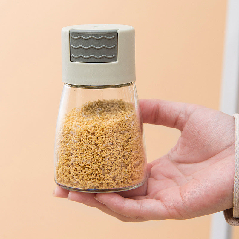 Globetrek° SaltShakers - Nøyaktig Kvantitativ Trykk-Krydderistrøer