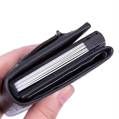 Icone™ CardHolder: Automatisk Slank Pop-up Kortholder Og Lommebok