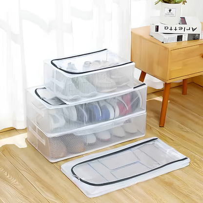 Globetrek° ShoeStorage: Stilfuld Pladsbesparende Skoopbevaringsorganisator