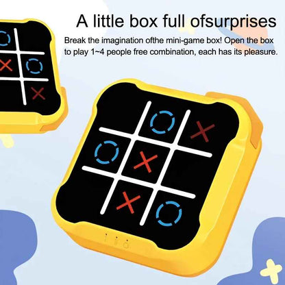 Kletshuts™ FunTicTacToe: Interaktivt Elektronisk Tic-Tac-Toe-spill For Alle Aldre