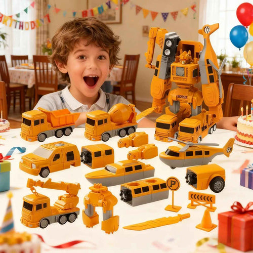 Kletshuts™ RobotBuilder – Magnetisk Transformerende Robot Bygger Og Kreativt Lærings Sæt