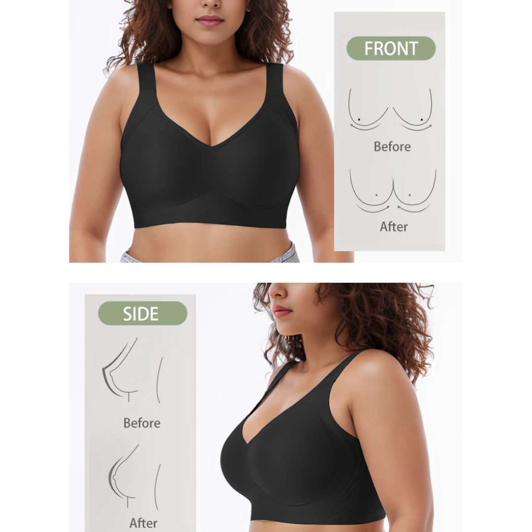Icone™ BraLift 1+1 GRATIS: Super oppstrammende trådløs BH-løft og støtte med komfortabel passform