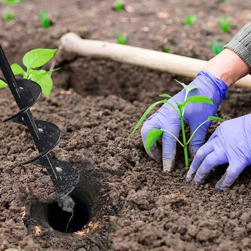 Globetrek° GardenAuger: Boretilbehør Nem Plantning Have Snegl Værktøj