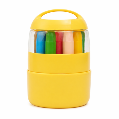 Kletshuts™ JumboCrayons: Børns Let-Greb Kreative Glatte Farver Jumbo Farver