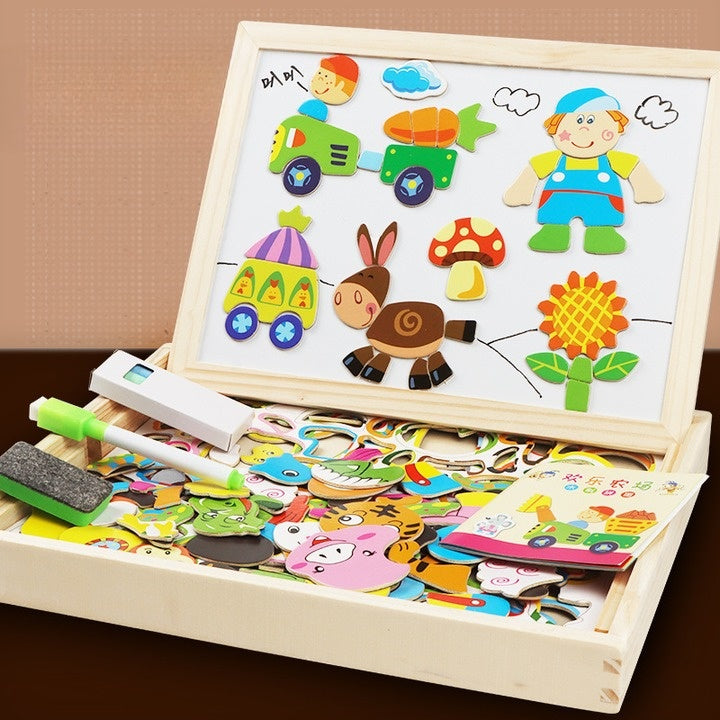 Kletshuts™ SketchBoard: Morsomt Interaktivt Magnetisk Skissebrett for Barn