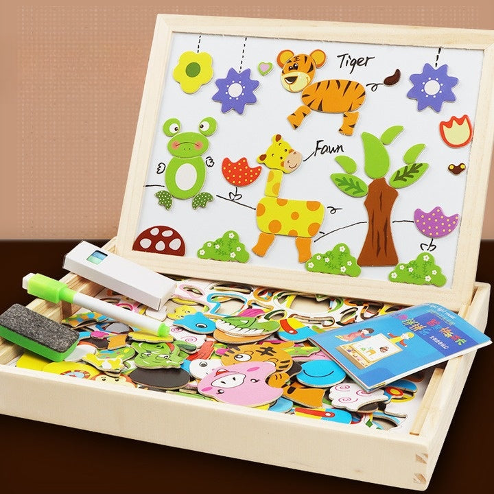 Kletshuts™ SketchBoard: Morsomt Interaktivt Magnetisk Skissebrett for Barn
