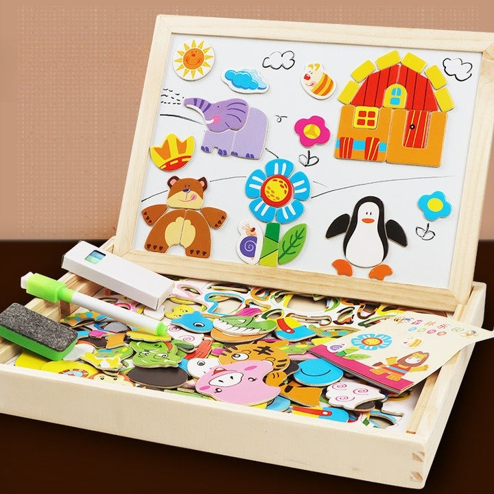Kletshuts™ SketchBoard: Morsomt Interaktivt Magnetisk Skissebrett for Barn