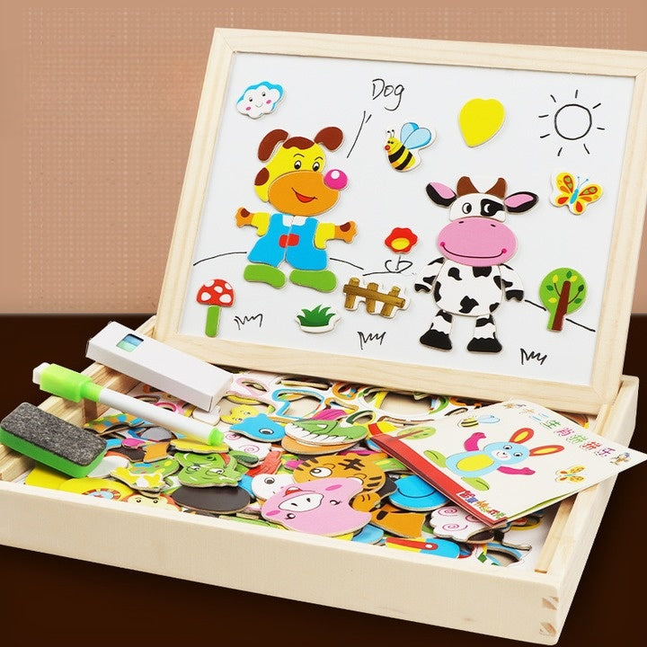 Kletshuts™ SketchBoard: Morsomt Interaktivt Magnetisk Skissebrett for Barn