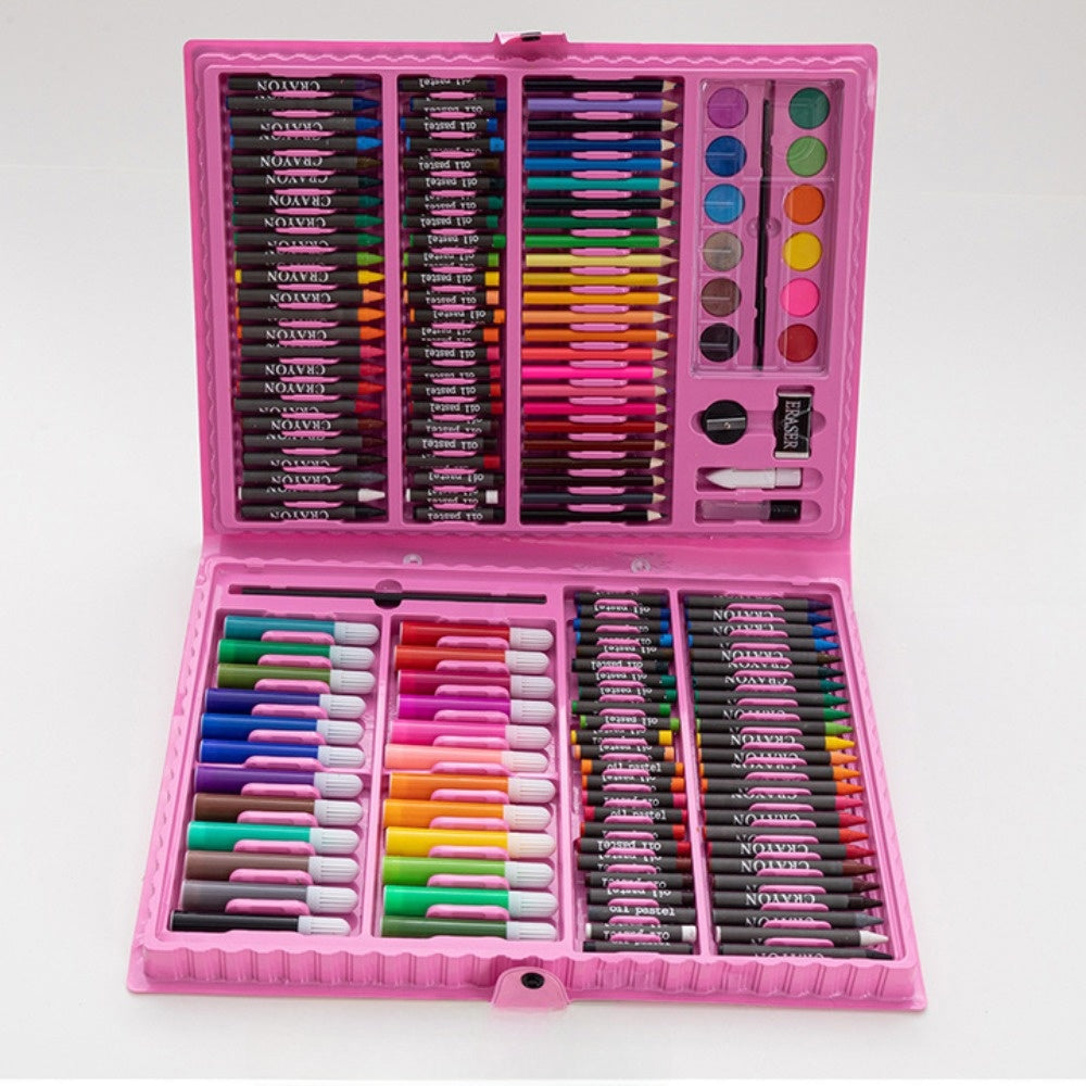 Kletshuts™ ColoringSet: Fantastisk Bærbart Fargeleggingssett for Barn