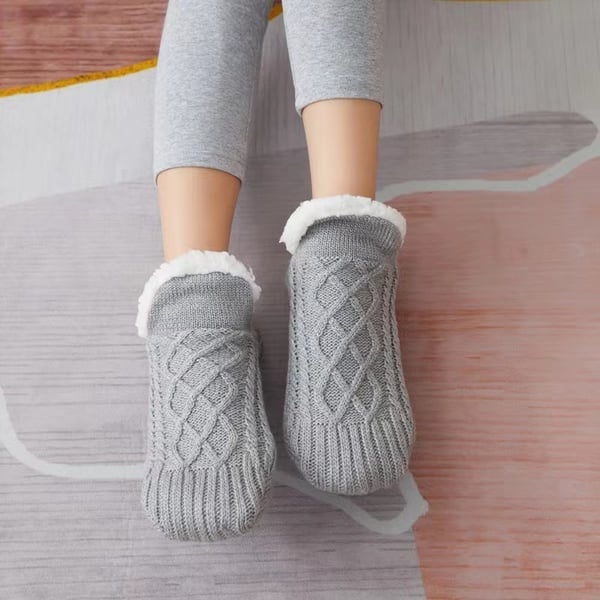 Happy™ ThermalSocks - Innendørs Sklisikre Termosokker
