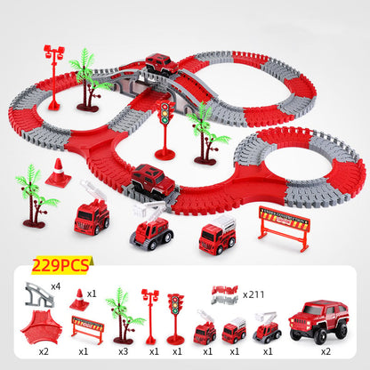 Kletshuts™ FlexibleTrack - Fleksibel skinnebane lekesett