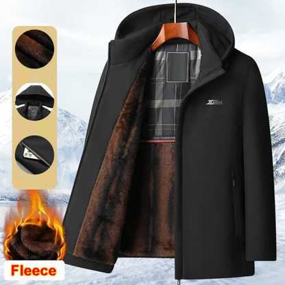 Icone™ CozyJacket: Stilfuld Hyggeligt Polstret Fleece Varm Jakke