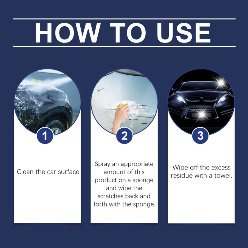 Cleaner Pro° ScratchRemover 1+1 GRATIS: Hurtig Reparation Bilridser Spray